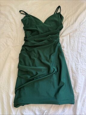 camila formal ruched open back mini dress Windsor | Dresses | Camila Formal Ruched Open Back Mini Dress